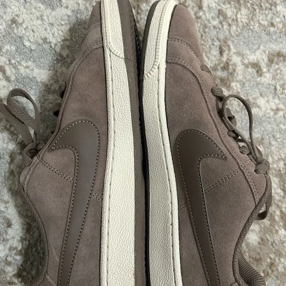 Nike Women's Court Royale Suede Brown Athletic Sneakers - Picture 4 of 8